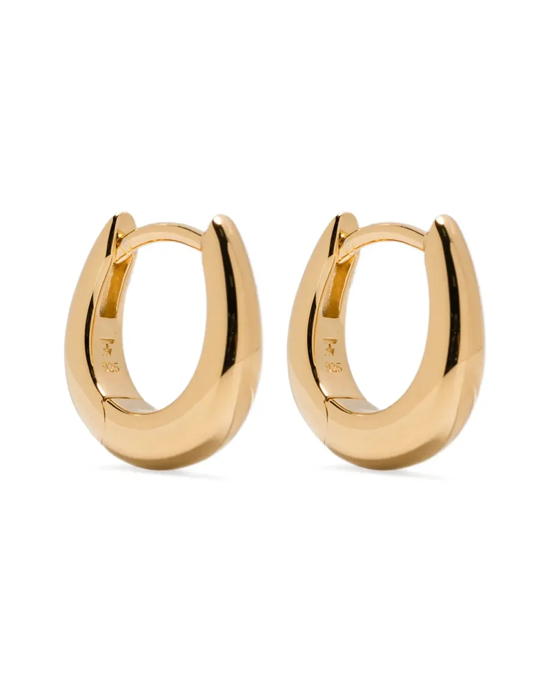 Tom Wood Liz Huggie Earrings Gold