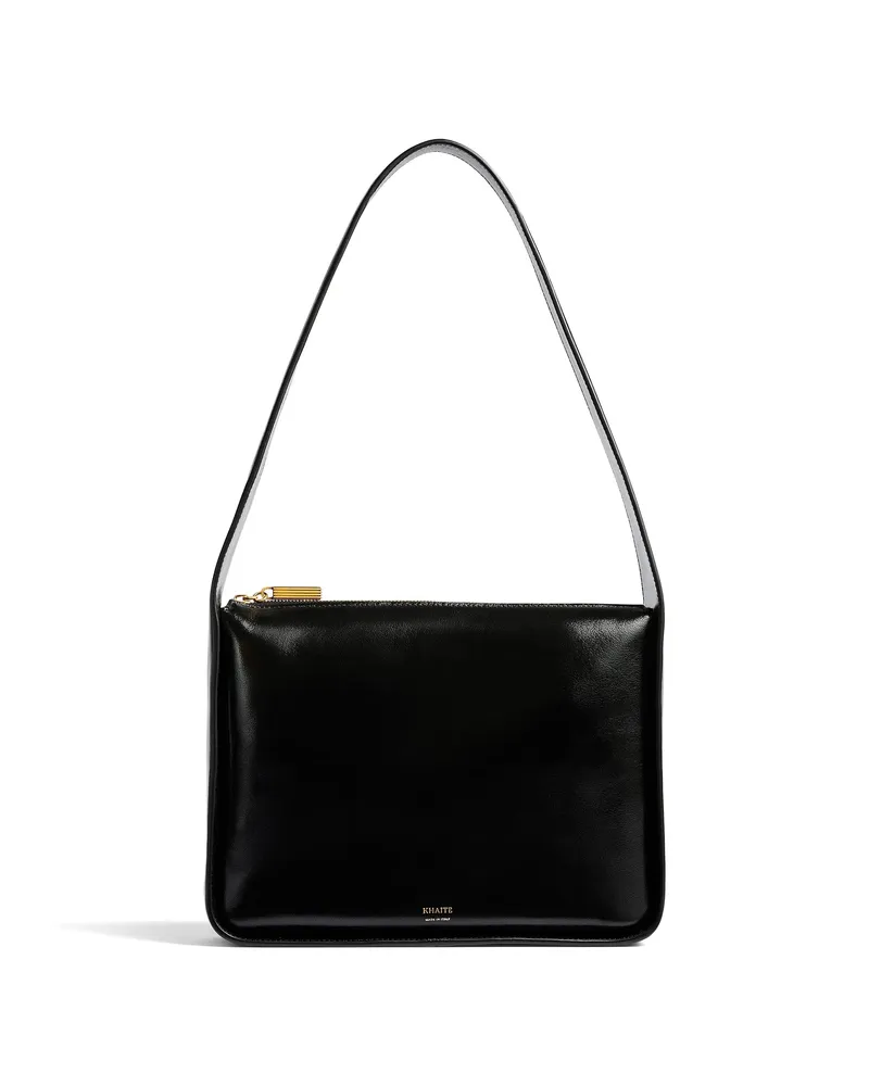 KHAITE Lori Squared Bag Black
