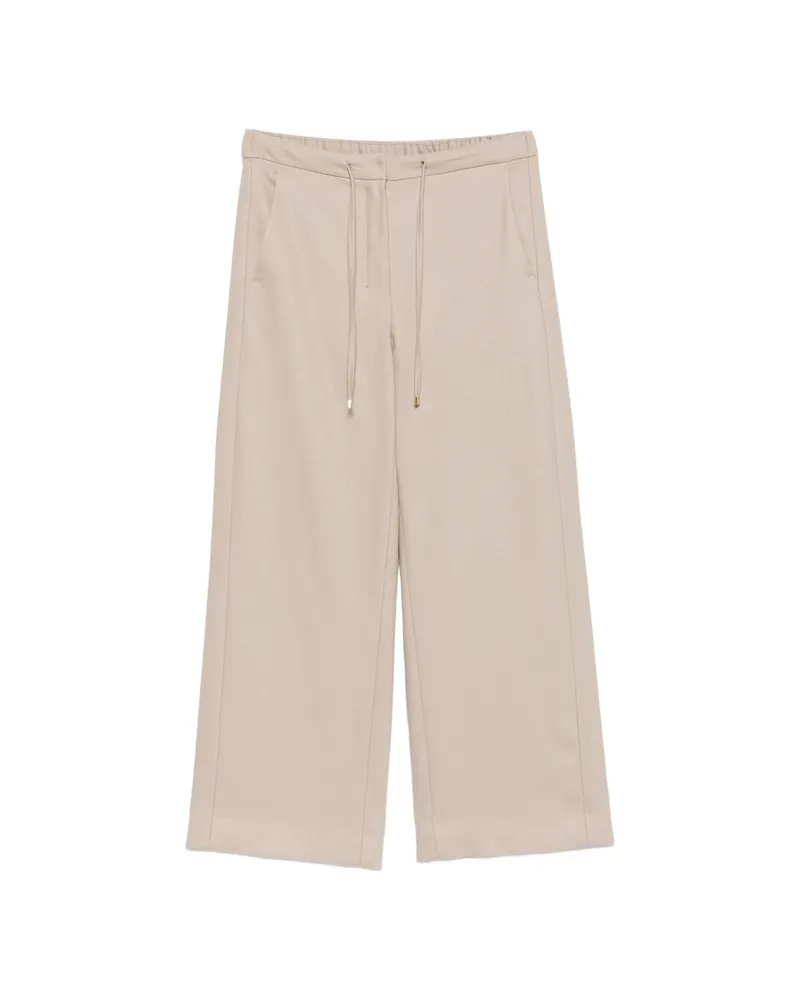 Max Mara Drawstring Trousers Neutrals