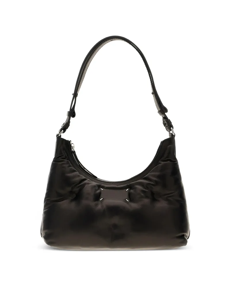 Maison Margiela Glam Slam Leather Shoulder Bag Black
