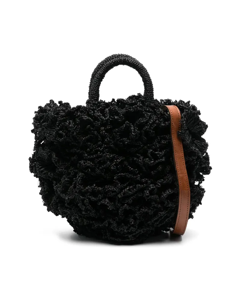 IBELIV Coral Tote Bag Black