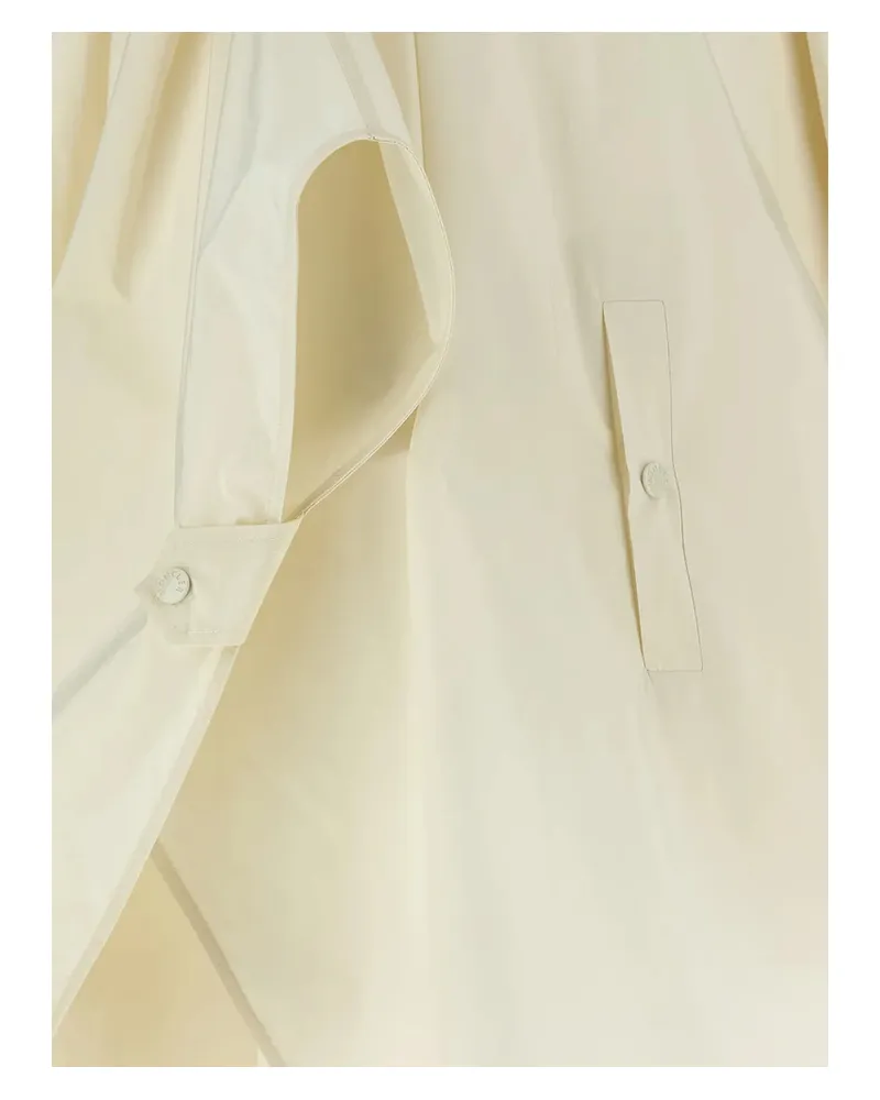 Moncler Taffeta Cape Neutrals