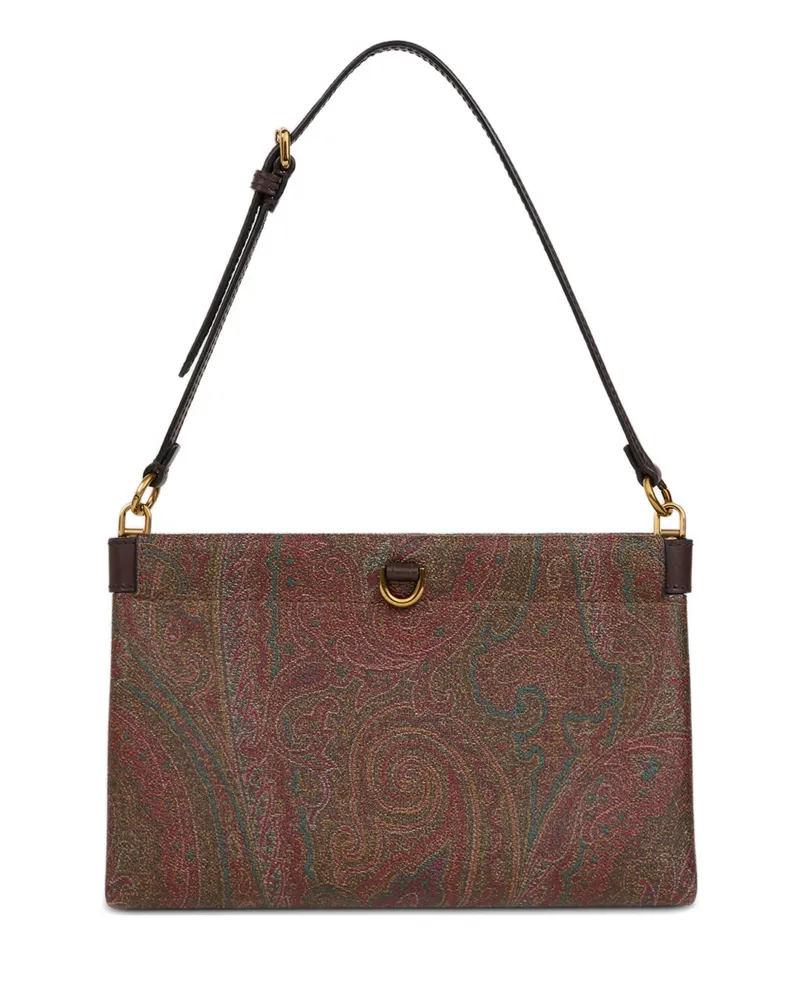 Etro Mini Arnica Paisley-patterned Shoulder Bag Brown