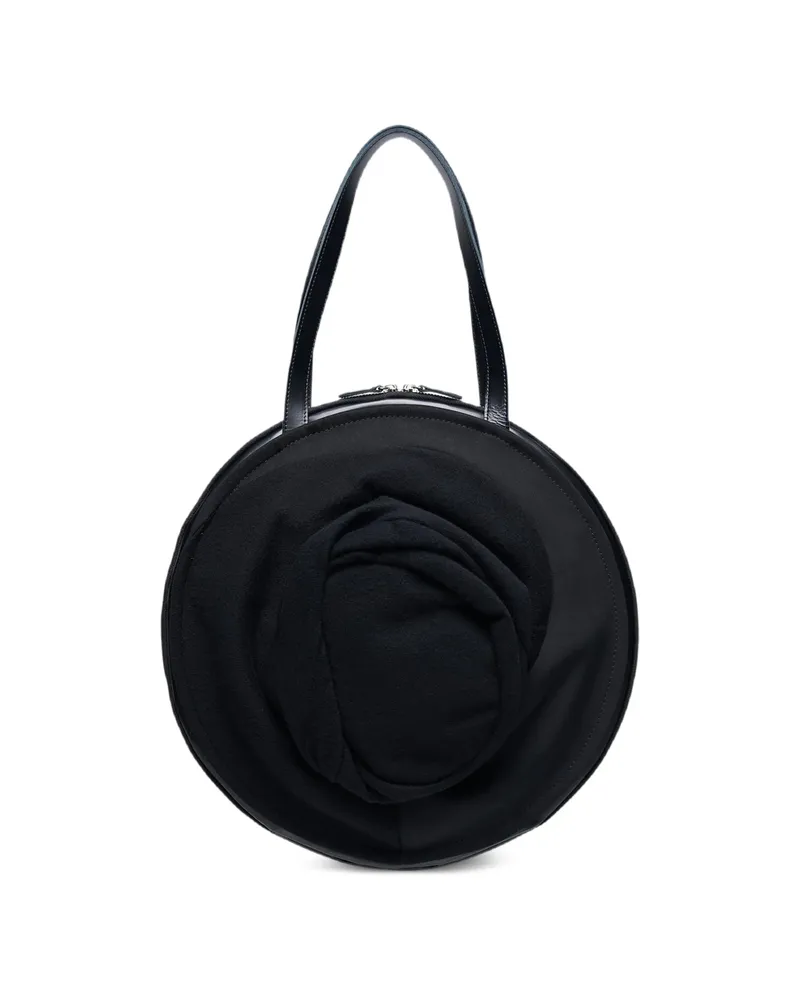 Junya Watanabe Circular Panelled Tote Bag Black