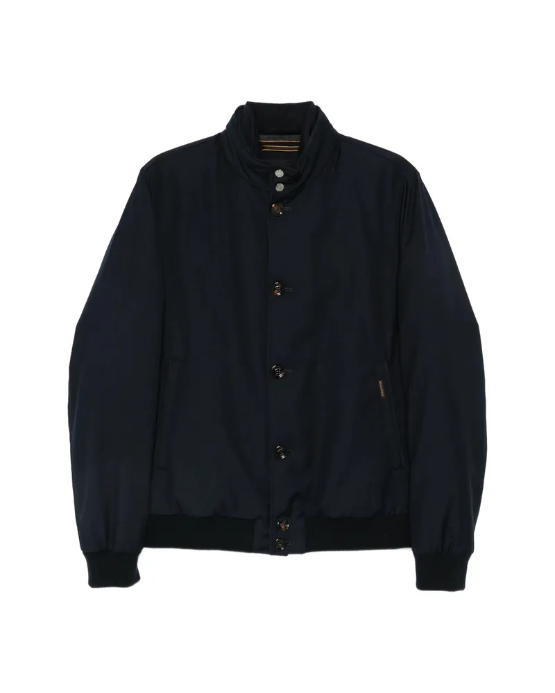 MOORER Janson Bomber Jacket Blue