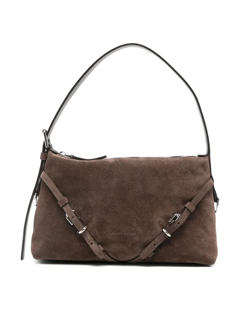 Givenchy Buckle-detail Shoulder Bag Brown