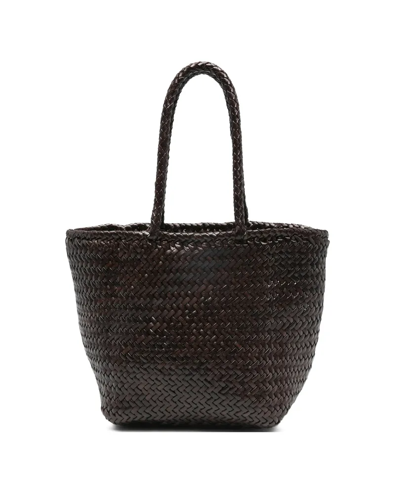 Dragon Diffusion Small Grace Basket Tote Bag Brown