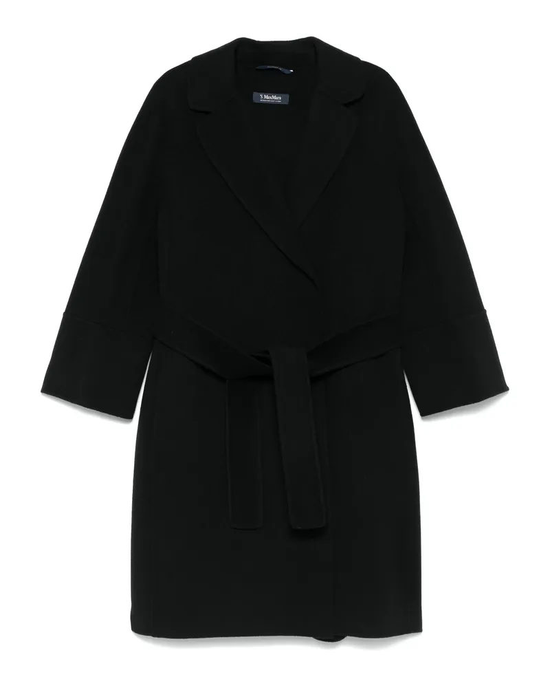 Max Mara Wool Coat Black