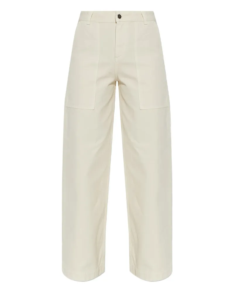 Moncler Pocket Trousers Neutrals