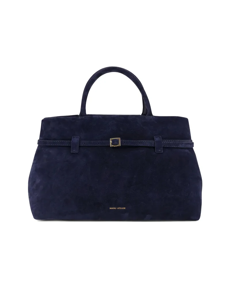 Manu Atelier 35 Le Cambon Handbag Blue