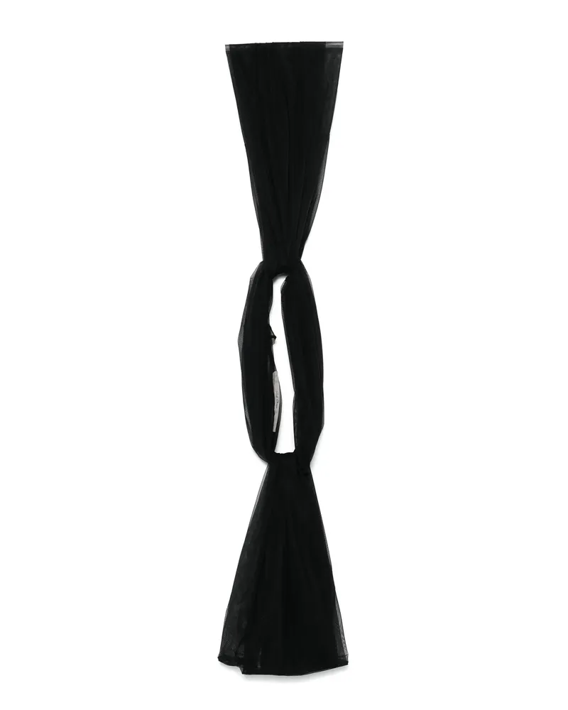 Rick Owens Triple Donut Cowl Black