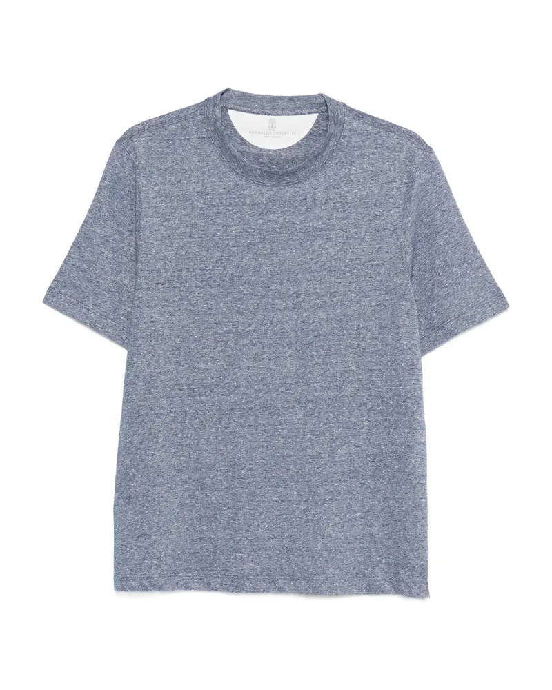 Brunello Cucinelli Short-sleeve T-shirt Blue