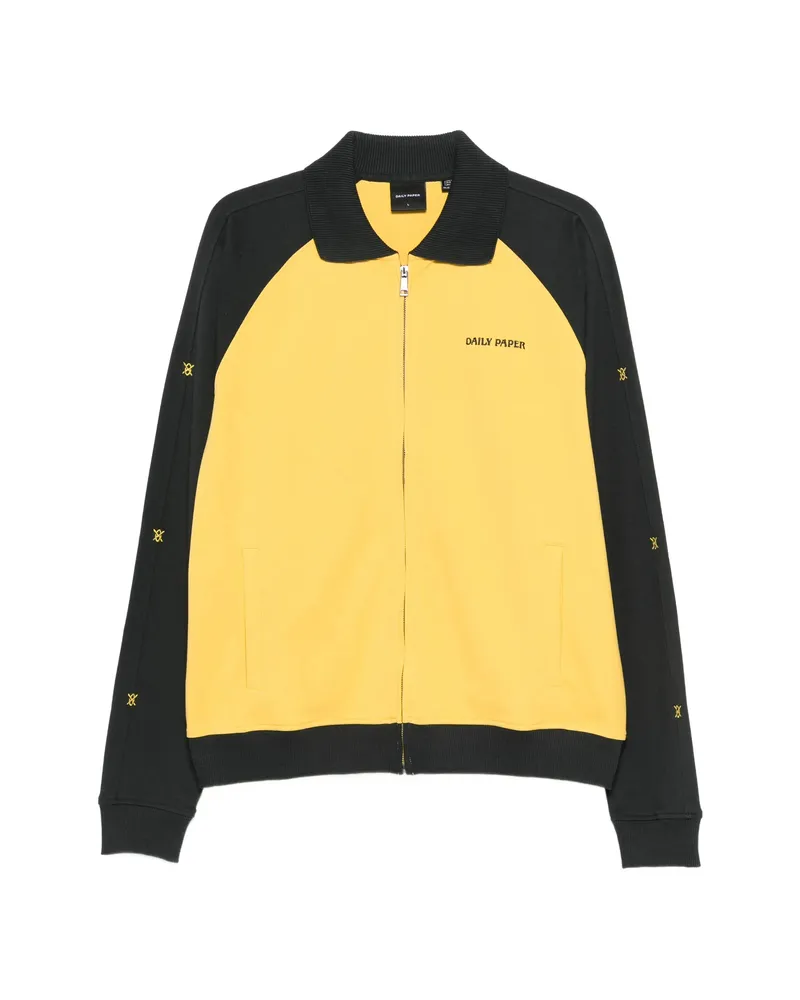 Daily Paper Logo-detail Sweatshirt Yellow