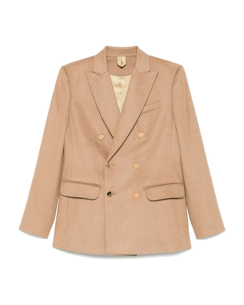 Max Mara Double-breasted Blazer Neutrals