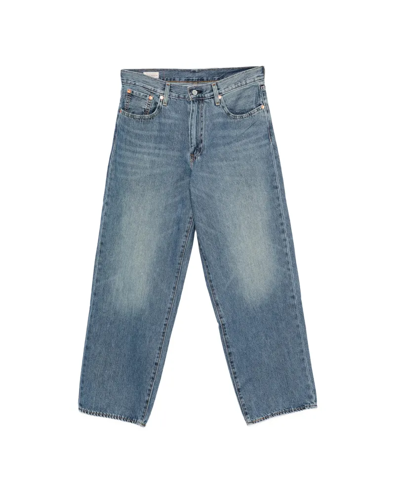 Levi's Faded Straight-leg Jeans Blue