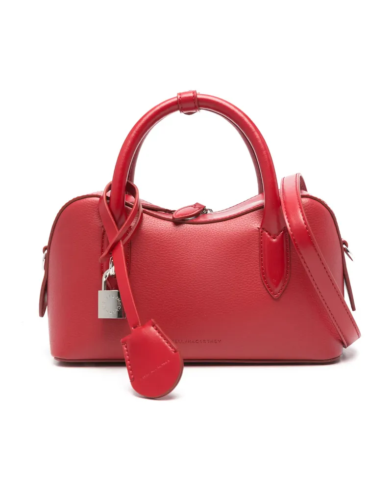 Stella McCartney Padlock-embellishment Tote Bag Red