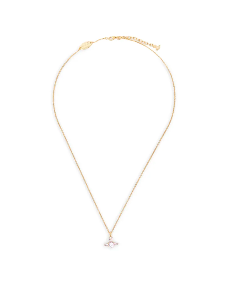 Vivienne Westwood Ofelia Crystal-embellished Necklace Gold
