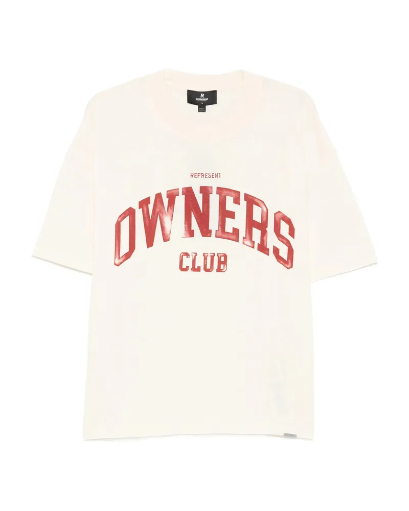 REPRESENT Owners Club T-shirt Neutrals
