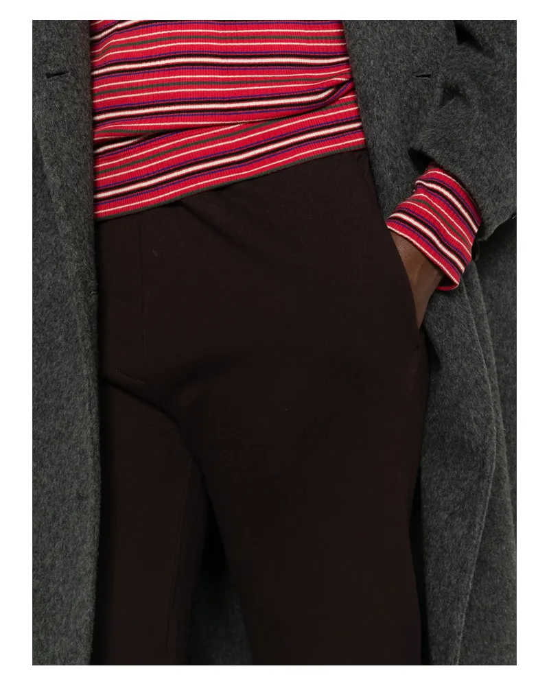 Dries van Noten Elasticated-waist Track Pants Brown