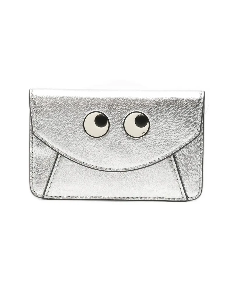 Anya Hindmarch Eyes Card Holder Silver