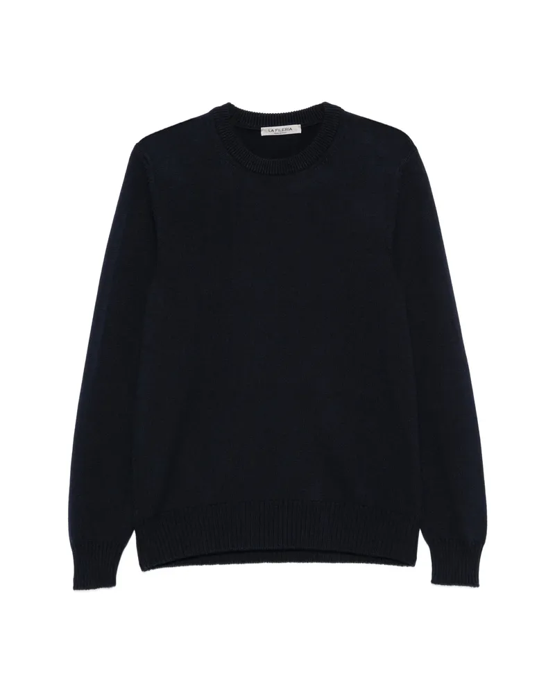 La Fileria Crew-neck Sweater Blue