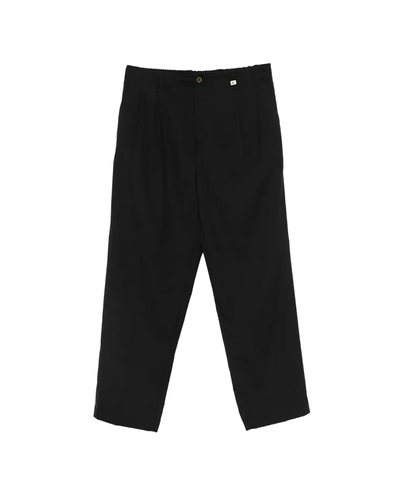 MYTHS Poseidone Pleated Trousers Black