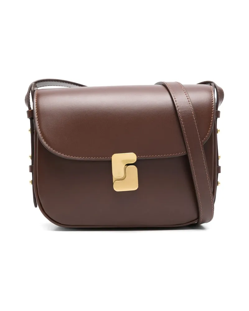 Soeur Mini Belissima Crossbody Bag Brown