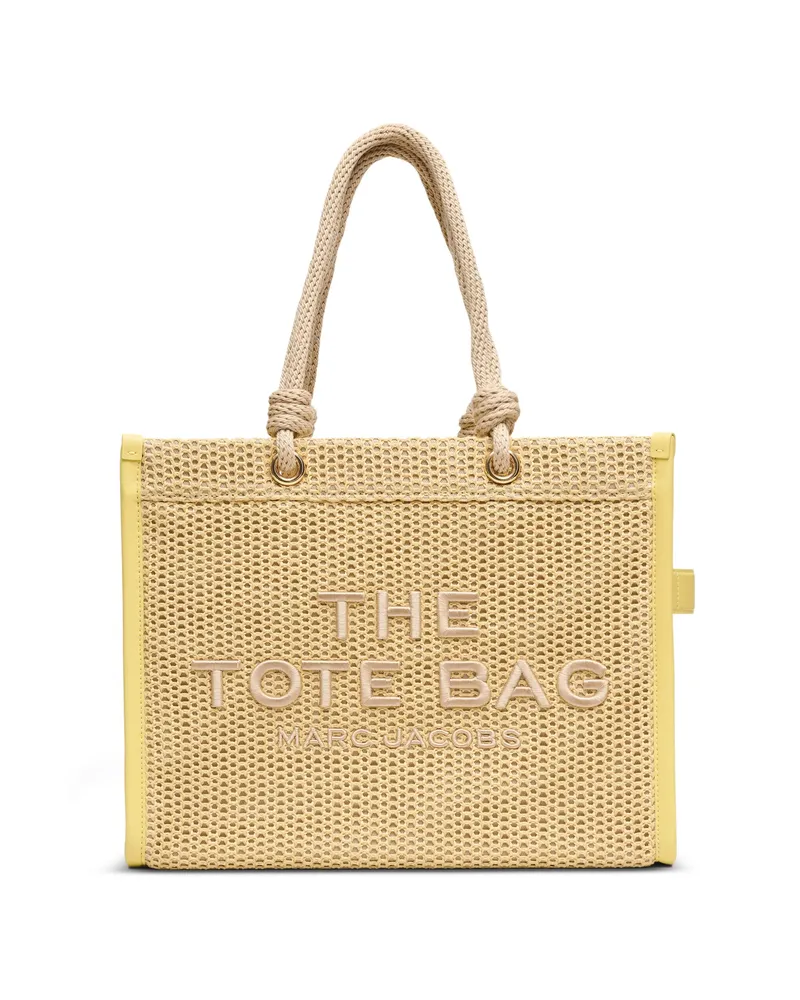 Marc Jacobs Large The Tote Bag Woven-rope Tote Bag Neutrals