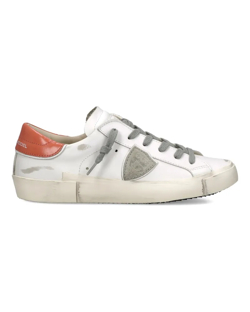 Philippe Model Prsx Triangle-patch Sneakers White