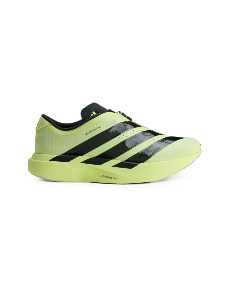 adidas Adizero Evo SL Zip Running Shoes Yellow