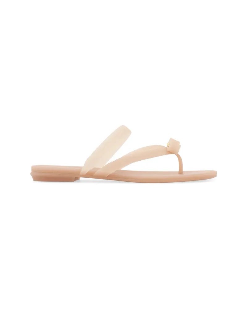 Ferragamo Vara Bow Rubber Sandals Pink