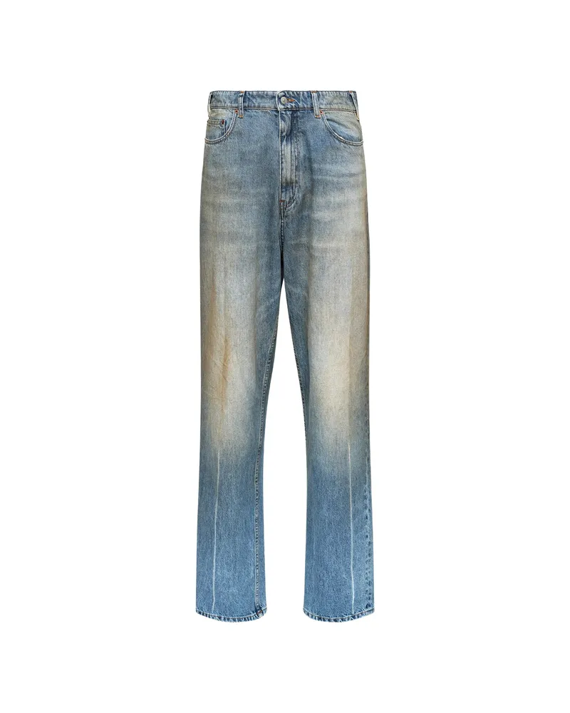 Maison Margiela Straight-leg Jeans Blue