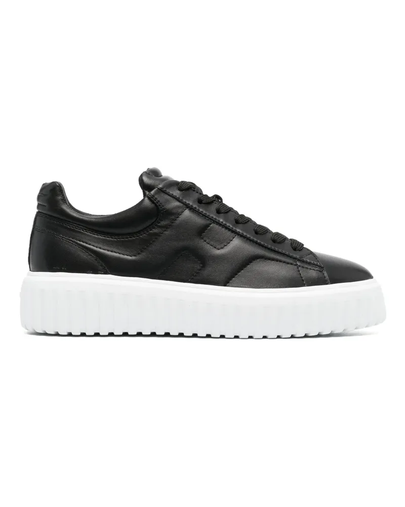 Hogan H-Stripes Low-top Sneakers Black