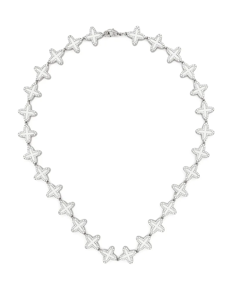 DARKAI Clover Necklace Silver