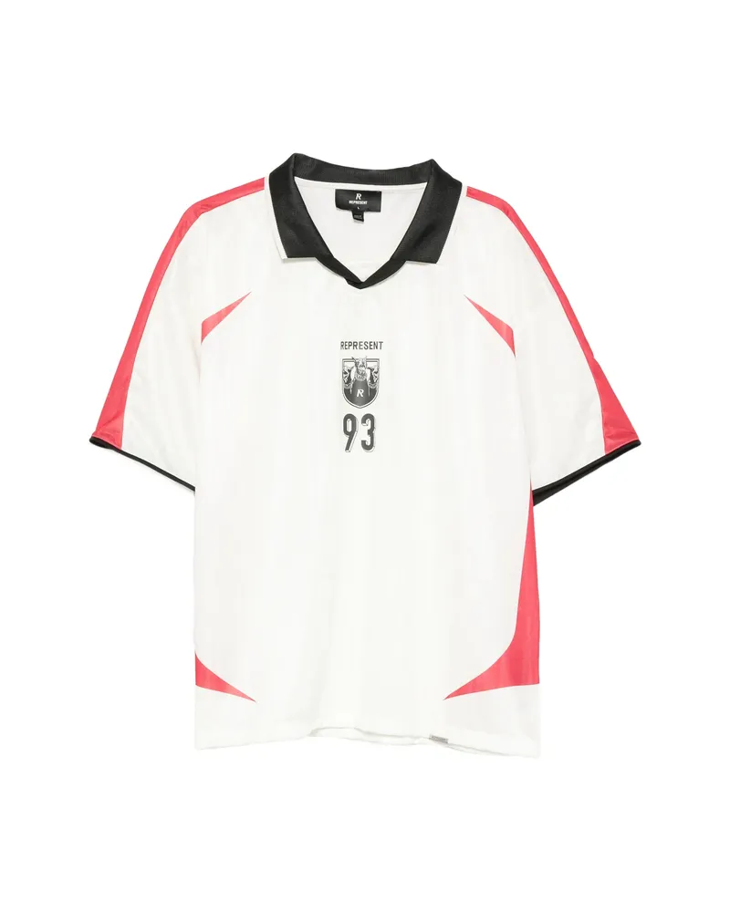 REPRESENT Spike Graphic-print T-shirt White
