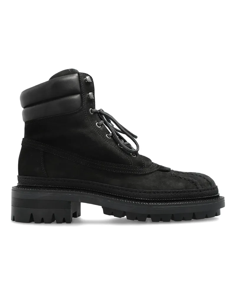 Dsquared2 Army Padded Lace-up Boots Black