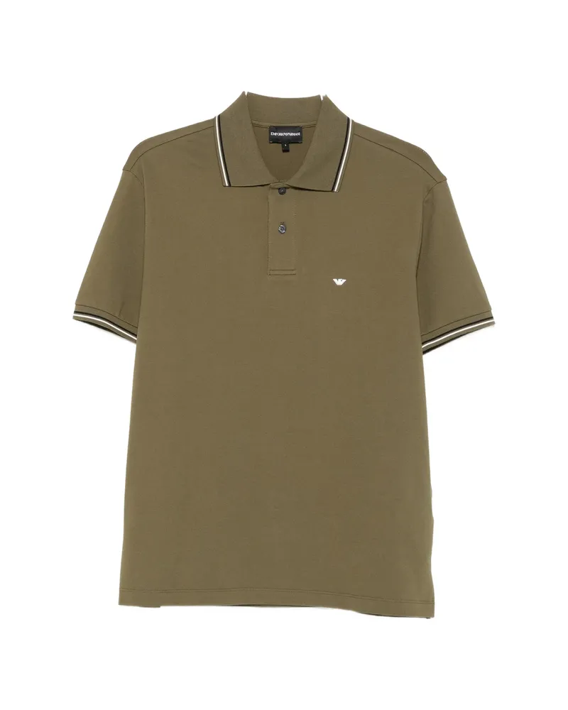 Emporio Armani Polo Shirts Green