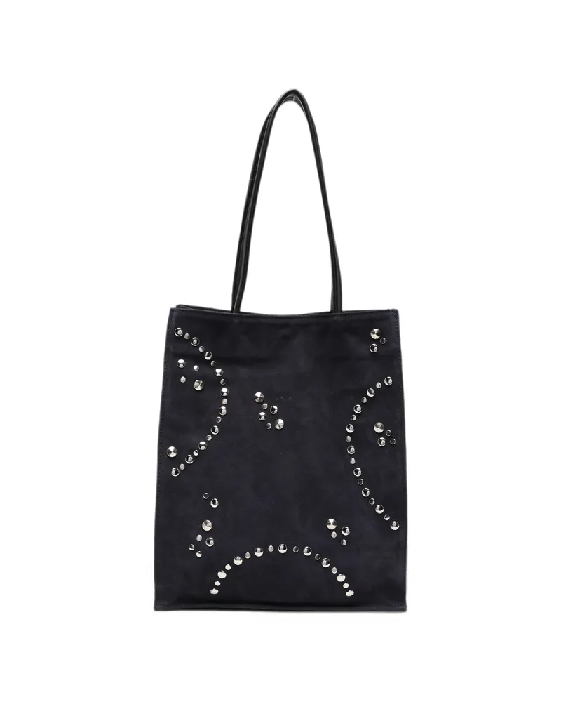 GIMAGUAS Sara Stud-embellished Tote Bag Blue