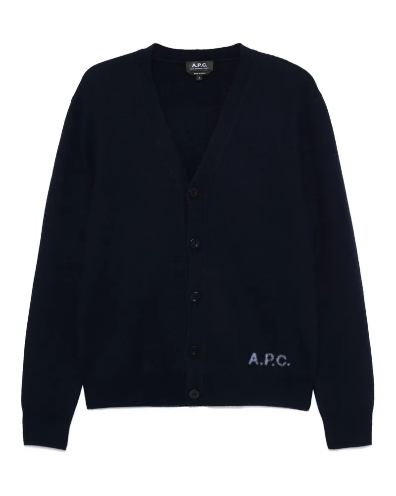 A.P.C. A. p.c. Kenny Cardigan Blue