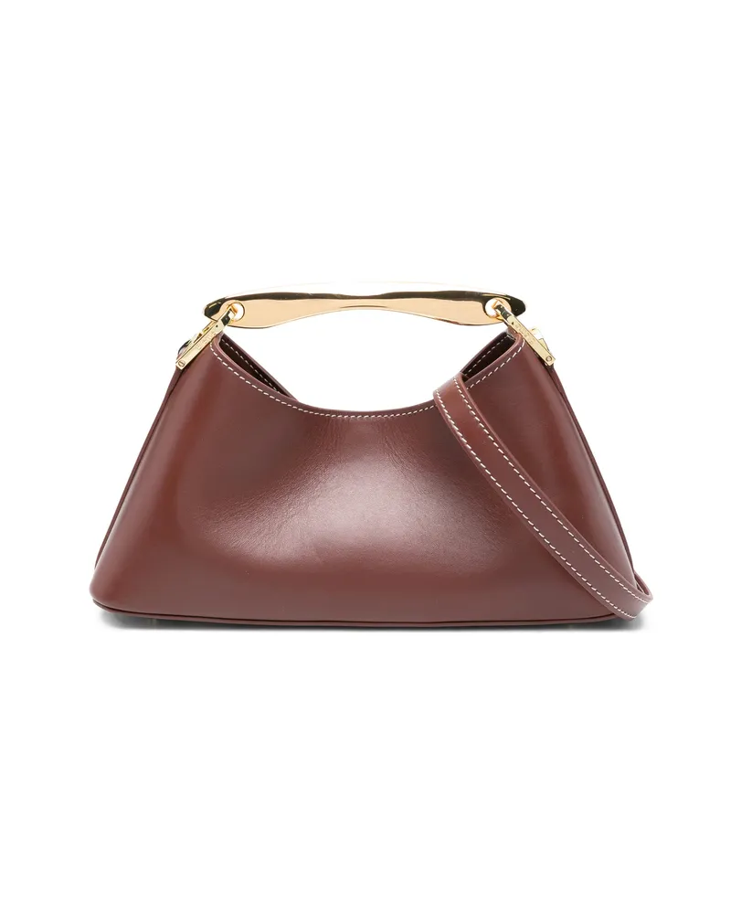 Elleme Mini Boomerang Tote Bag Brown