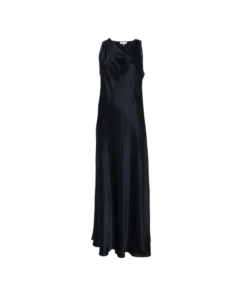 Antonelli Firenze Marcus Embellished Cowl-neck Maxi Dress Black
