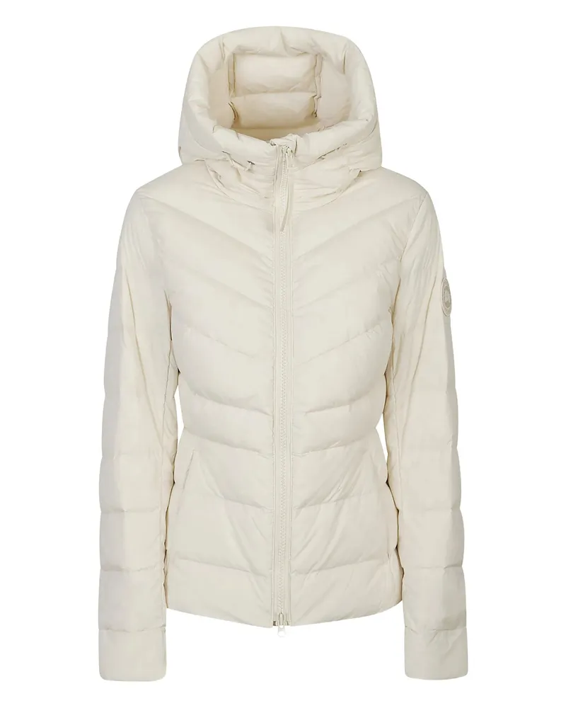 Canada Goose Fixed-hood Padded Jacket Neutrals