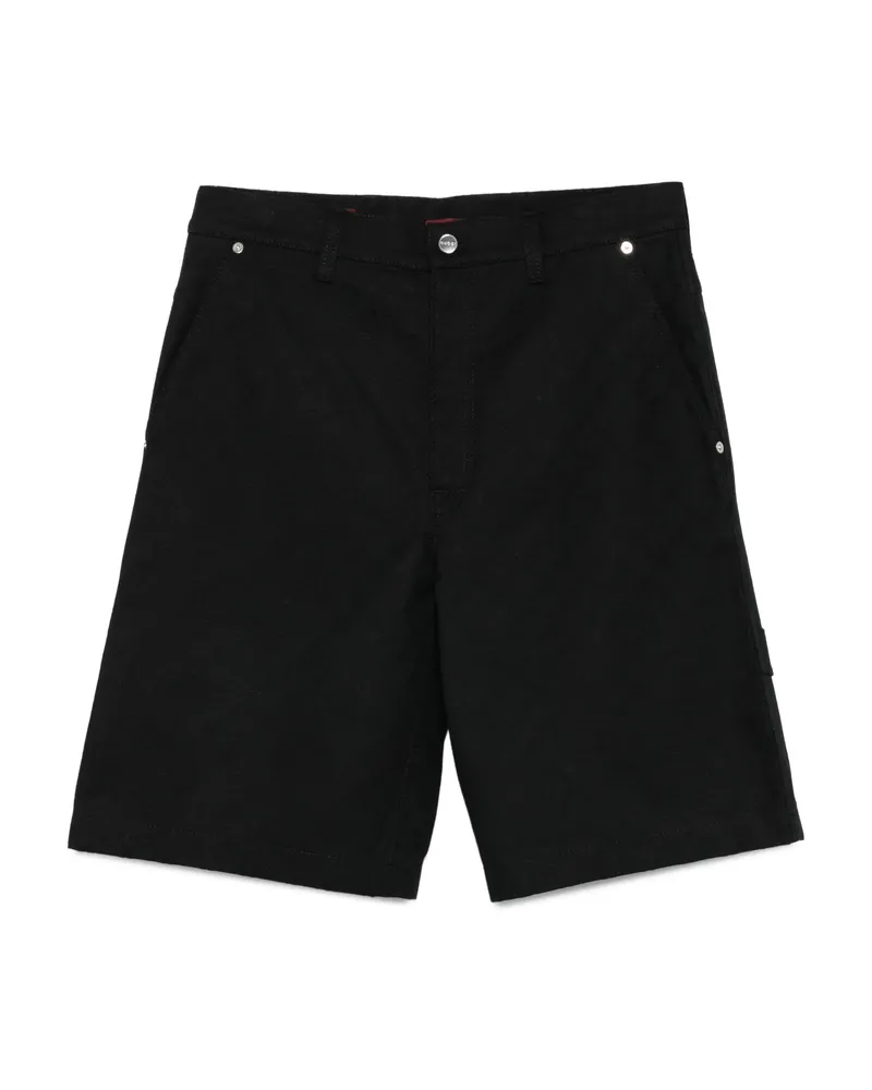 Gucci GG Jacquard Cotton Shorts Black