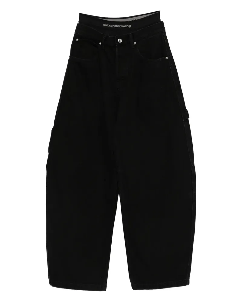 Alexander Wang Five-pocket Black Jeans Black
