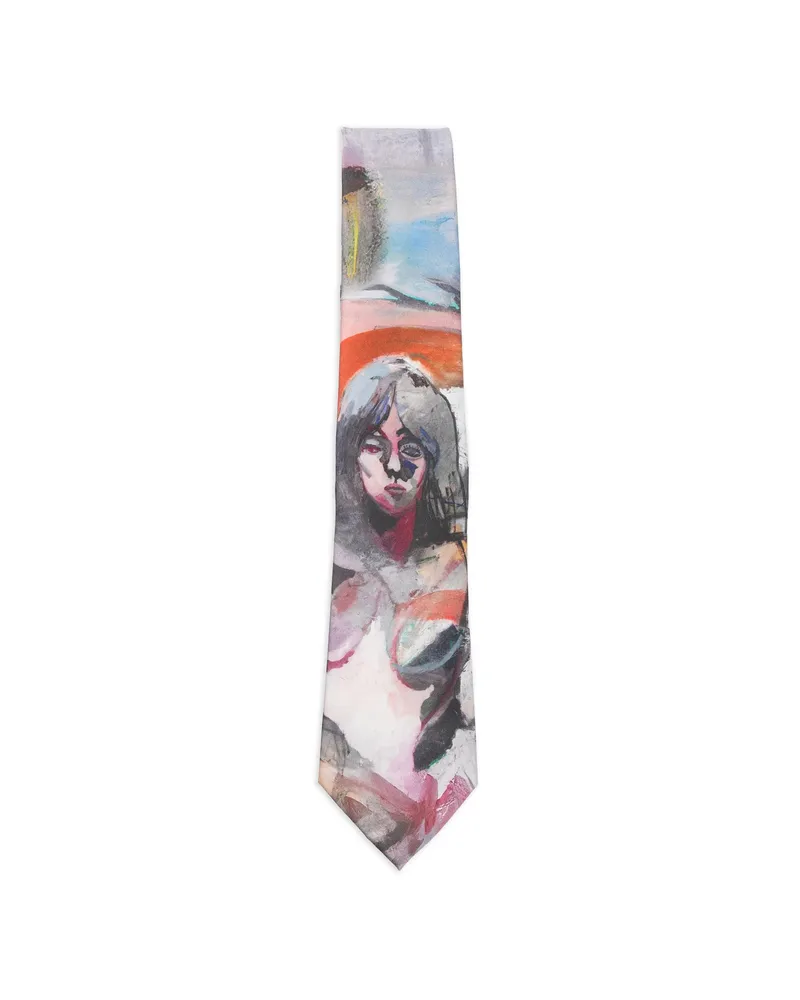KidSuper Figure-graphic Tie Neutrals