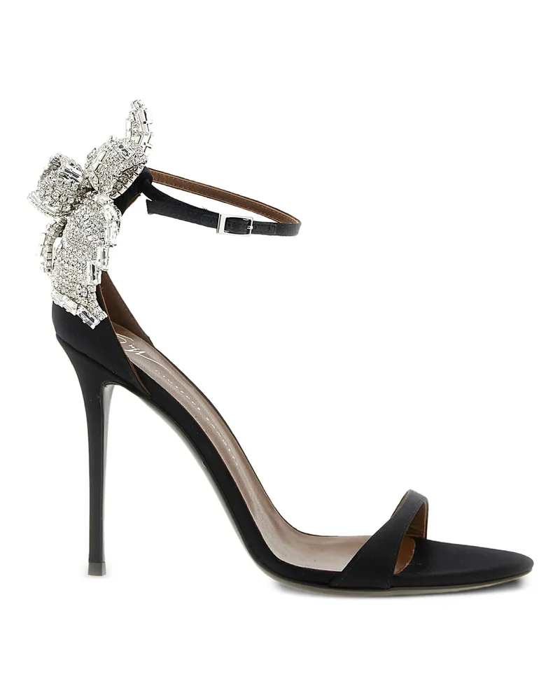 Giuseppe Zanotti 105mm Clandestino Jewel-embellished Stiletto Heeled Sandals Black