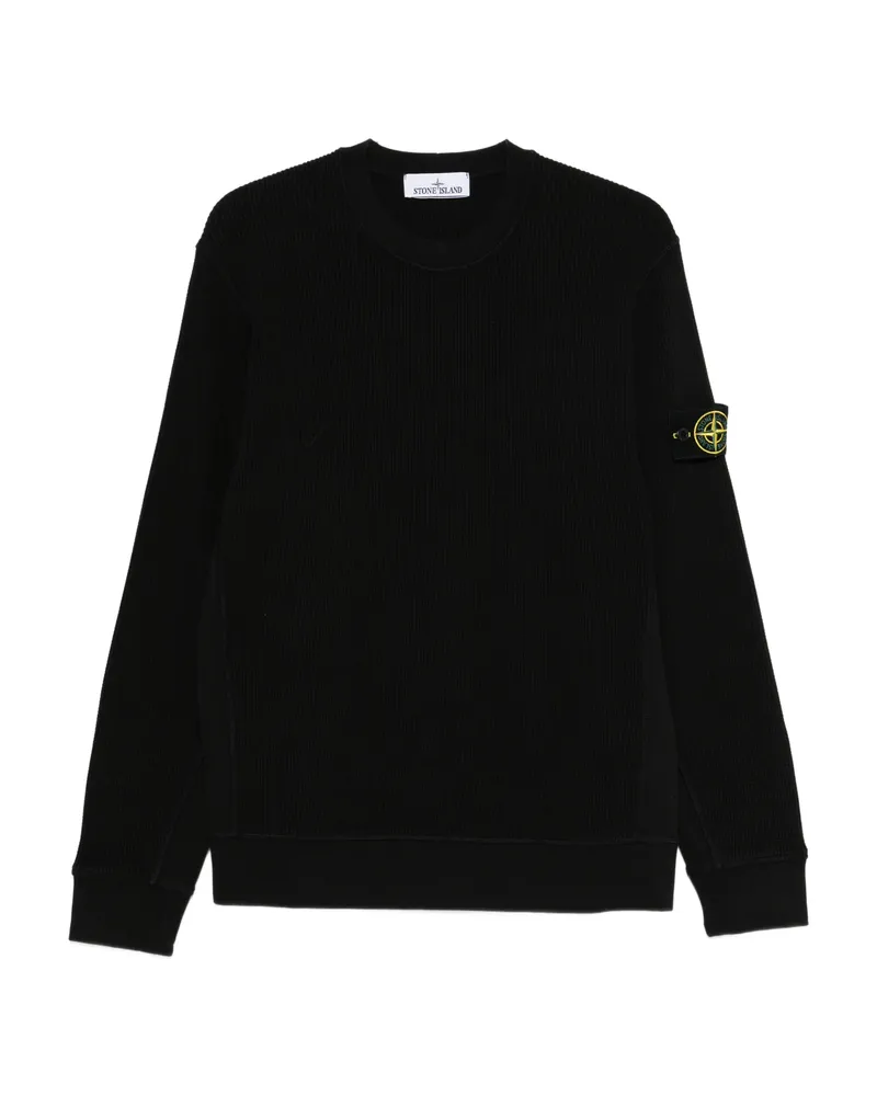 Stone Island Crew-neck Sweatshirt Black