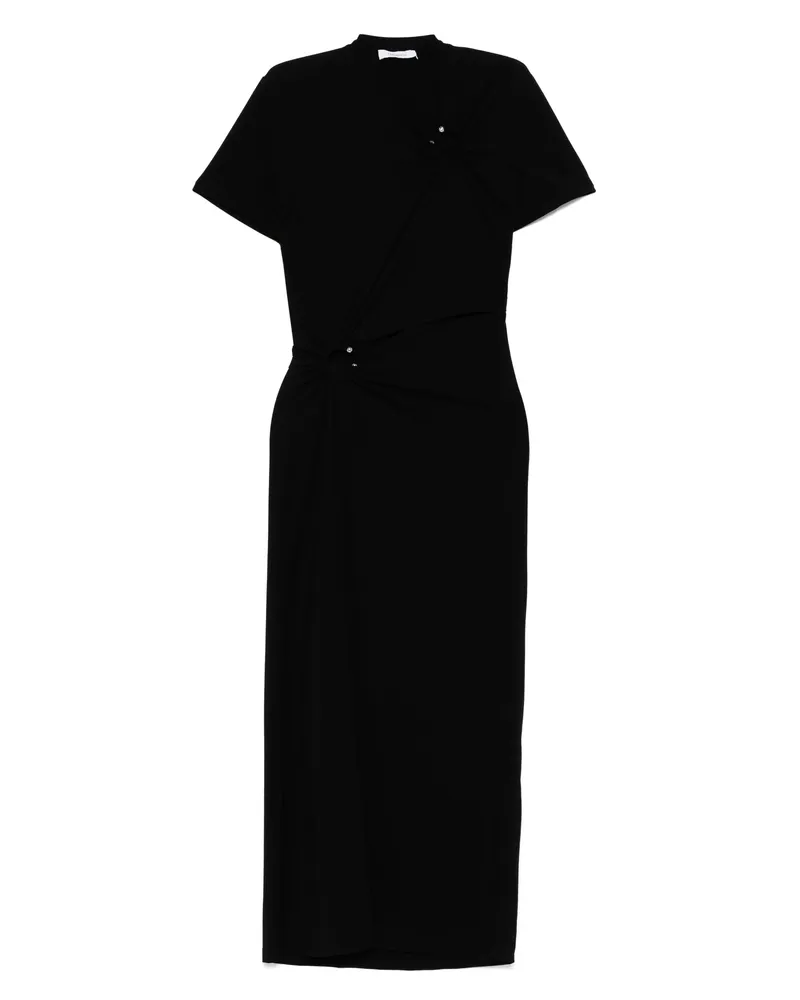 Paco Rabanne Asymmetric Dress Black