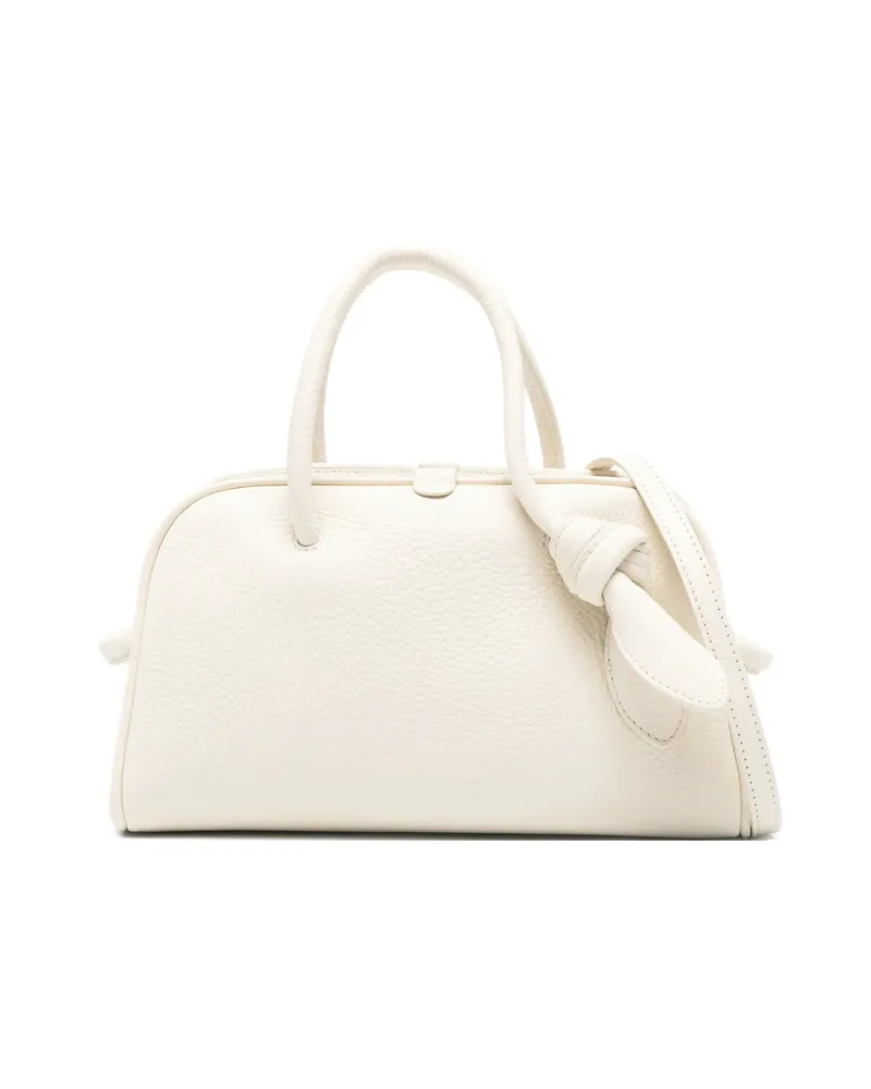 Jacquemus Le Petit Turismo Tote Bag Neutrals