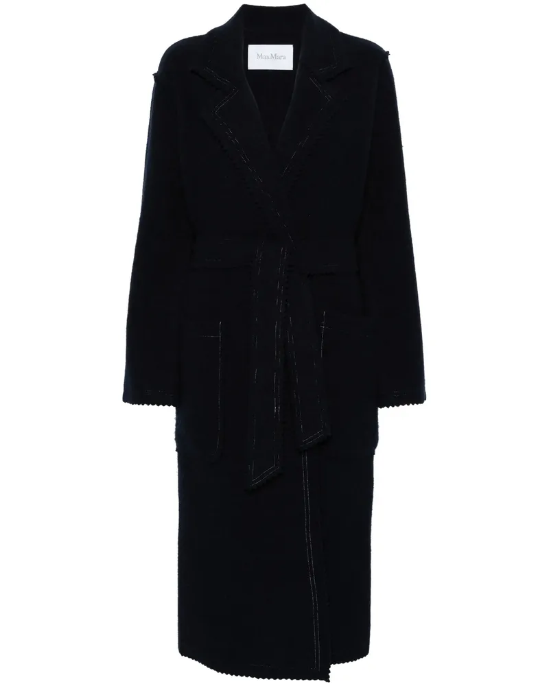 Max Mara Jene Coat Blue